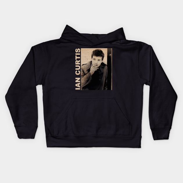 Curtis Division Retro Poster Kids Hoodie by Keenan Cloths